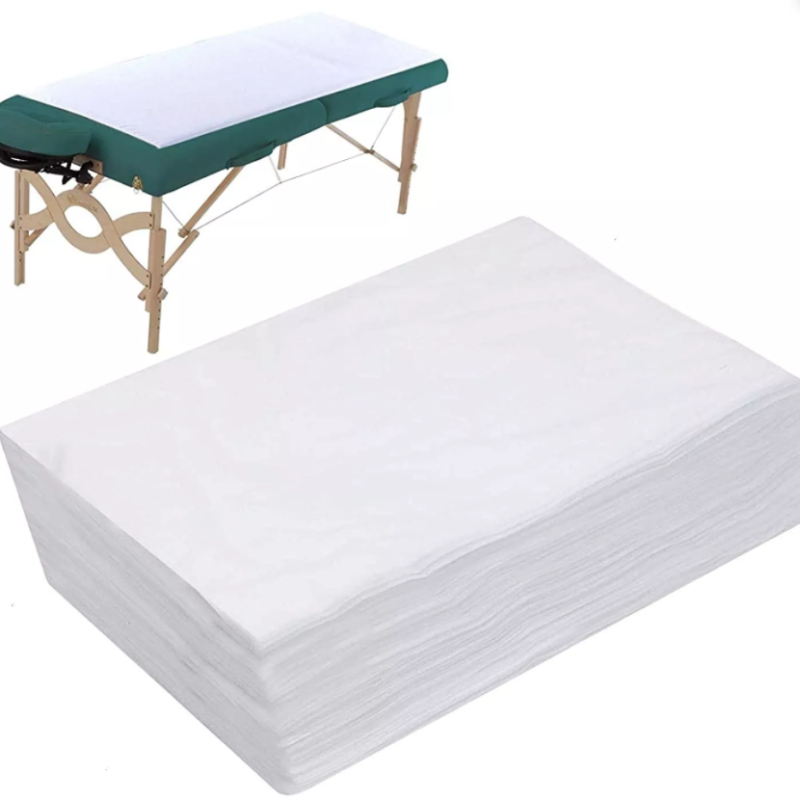 Disposable flat bed sheet
