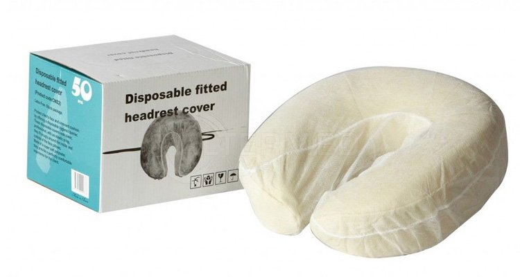 Disposable fitted face cover