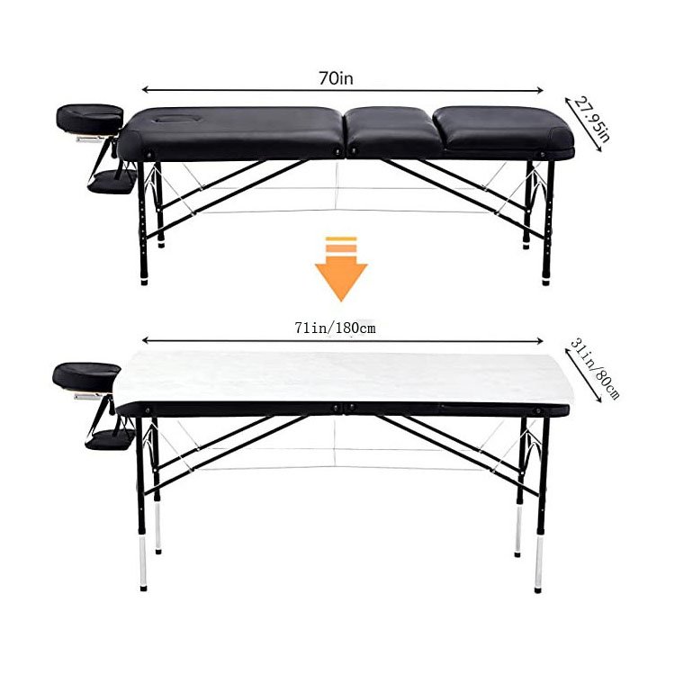 Disposable flat bed sheet
