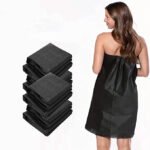 Disposable spa bathrobe
