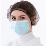 Disposable nylon mesh cap