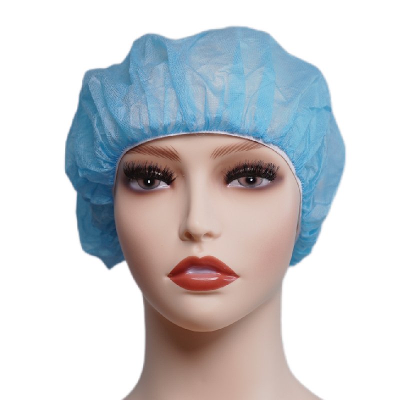 Disposable bouffant cap
