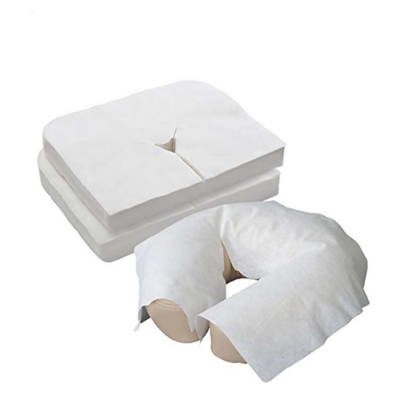 Disposable flat headrest cover