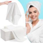 Disposable hair towel