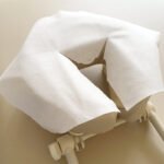 Disposable flat headrest cover