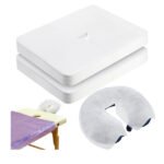 Disposable flat headrest cover