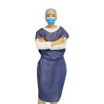 Disposable exam gown