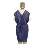 Disposable exam gown