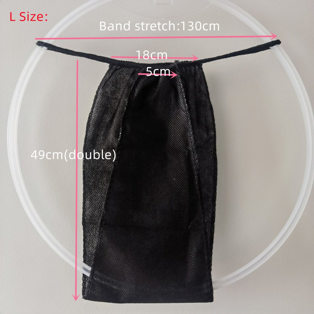 Disposable G-string(Black)