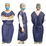 Disposable exam gown
