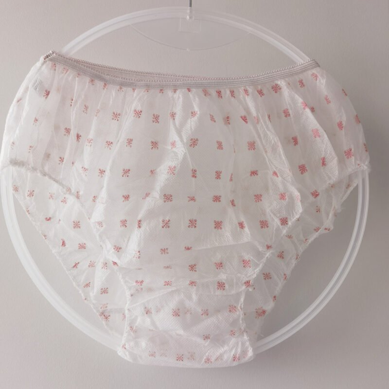 Disposable printing underwear