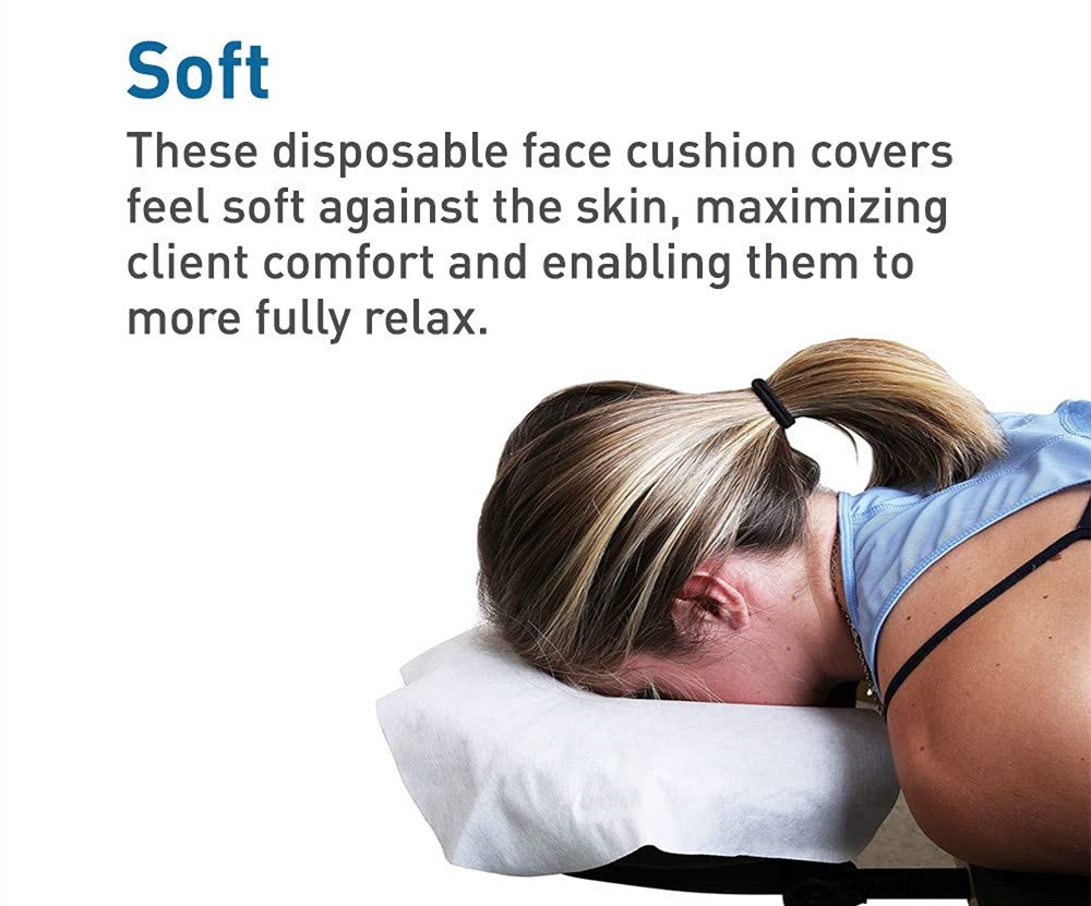 Disposable flat headrest cover