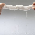 Disposable bath towel