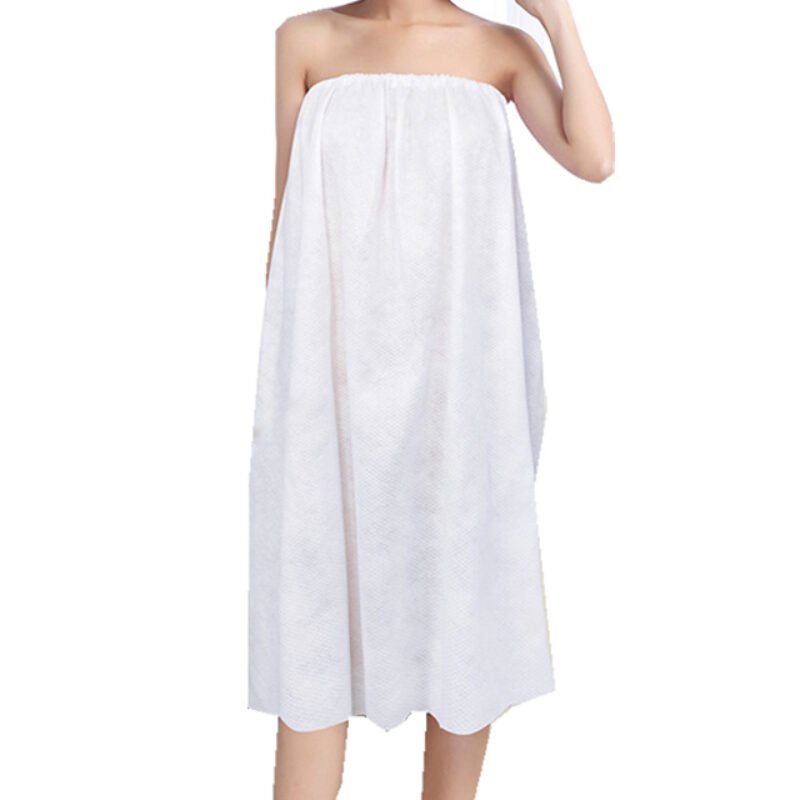 Disposable spa bathrobe