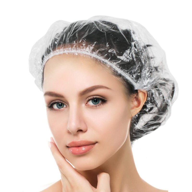 Disposable shower cap