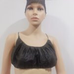 Disposable nonwoven bra (with elastic straps)