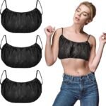 Disposable nonwoven bra (with elastic straps)