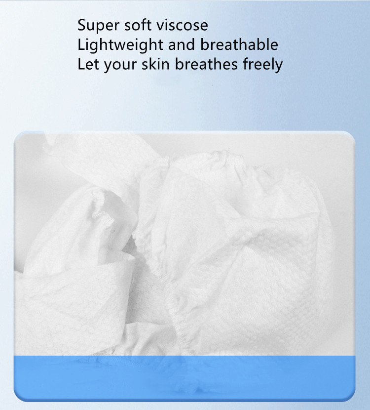 Disposable spunalce bra (with ties on)