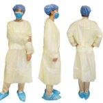 Disposable PP Isolation gown