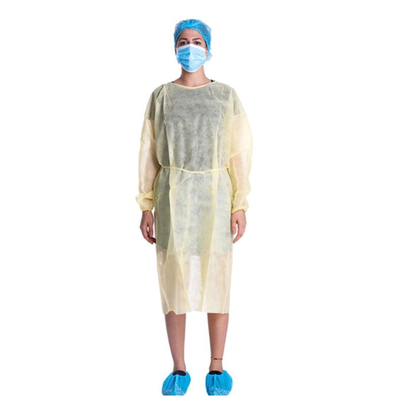Disposable PP Isolation gown